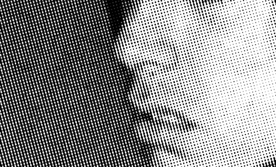 Gros plan sur la moue d'une célèbre gouape (dans la peau d'un iguane): Iggy Pop, sur Raw Power.