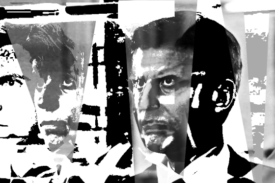 Figures de l'élite française, incarnée par un président et un premier ministre.